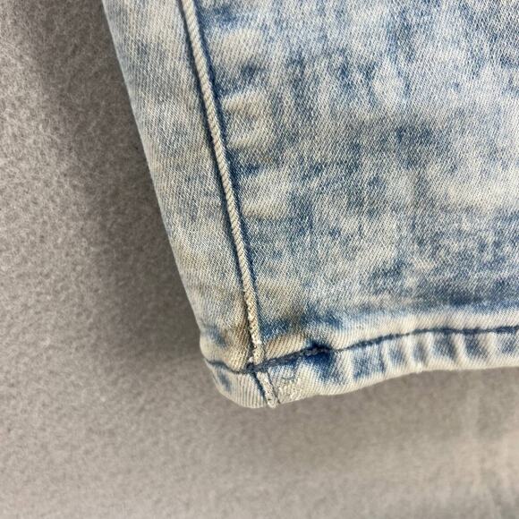 Pacsun Stacked Skinny Jeans Distressed Acid Wash Women's Size 30x32 - Picture 7 of 15